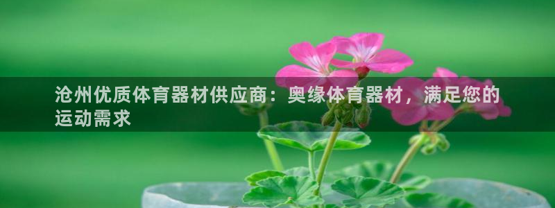 尊龙网站 人生就是博：沧州优质体育器材供应商：奥缘体