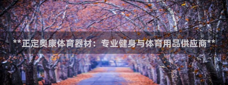 凯时k66会员登录：**正定奥康体育器材：专业健身与
