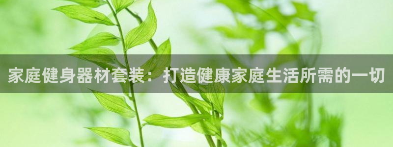 尊龙人生就是-首页(中国)有限公司：家庭健身器材套装