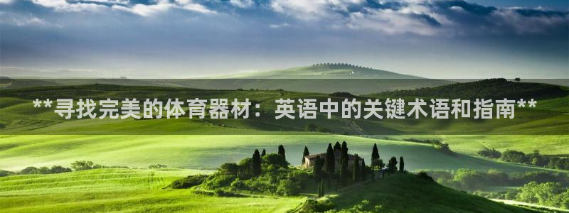 尊龙凯时登陆入口：**寻找完美的体育器材：英语中的关