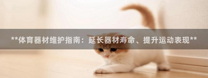 z6尊龙凯时旗舰厅首页：**体育器材维护指南：延长器