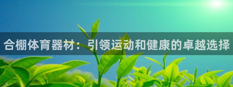 尊龙凯时法充十万返现多少：合棚体育器材：引领运动和健