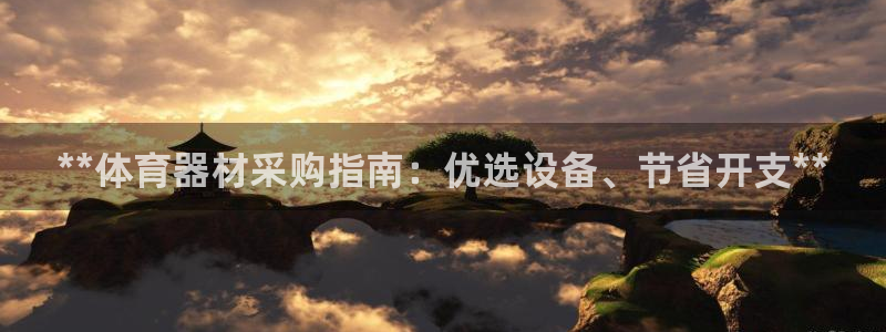 尊龙负面新闻：**体育器材采购指南：优选设备、节省开