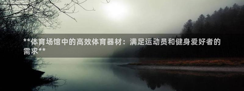 尊龙凯时 人生就是搏!平台：**体育场馆中的高效体育